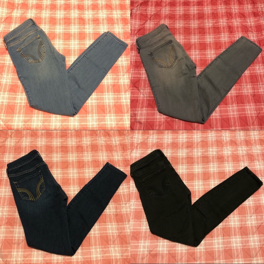 4 Pairs of Hollister Jean Legging (Jeggings)